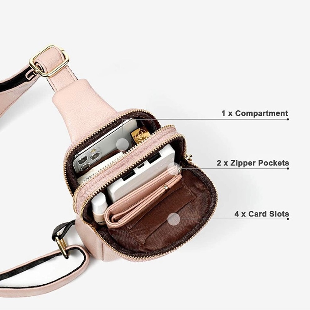 Addison crossbody vegan leather purse NWT - Picture 5 of 5